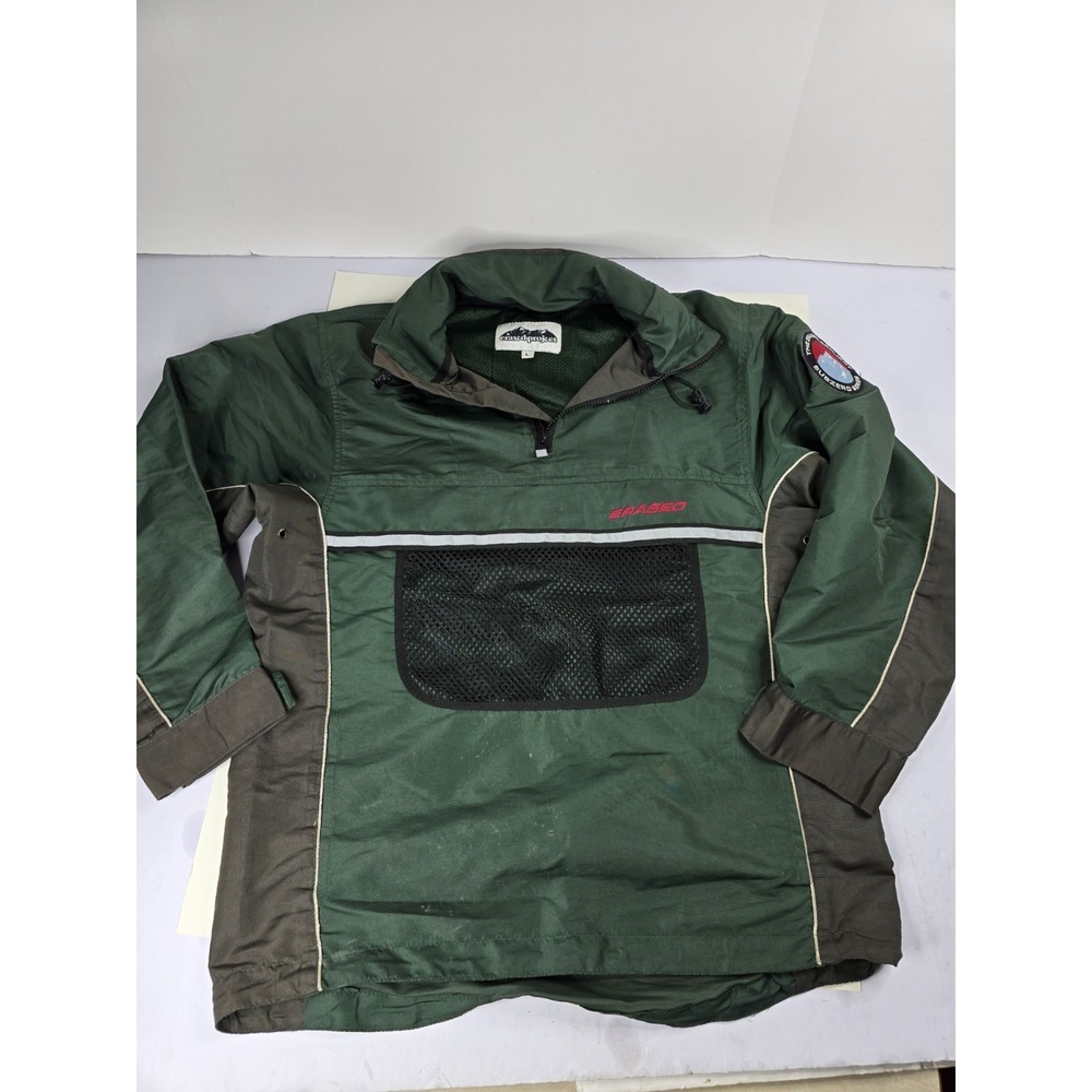 Erased Project Men's Embroidered Logo Pullover Hoodie‎ Mens Size L Large Subzero